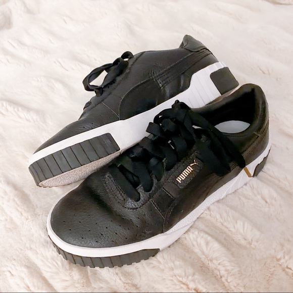puma cali black size 8
